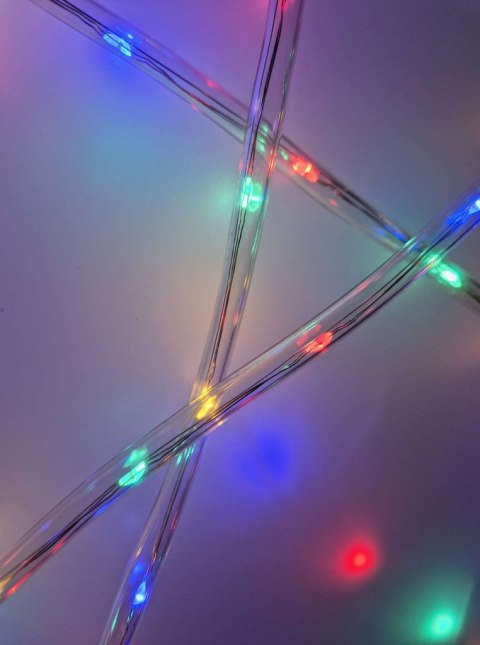 LAMPKI LED ZEWNĘTRZNE WĄŻ ŚWIETLNY SZNUR NA BALKON 10M 100LED MULTIKOLOR 8 TRYBÓW ŚWIECENIA LAMPKI LED ZEWNĘTRZNE WĄŻ ŚWIETLNY SZNUR NA BALKON 10M 100LED MULTIKOLOR 8 TRYBÓW ŚWIECENIA