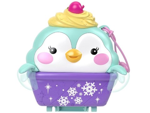 Zestaw Polly Pocket Śnieżny pingwinek zamykany domek figurki akces ZA6050