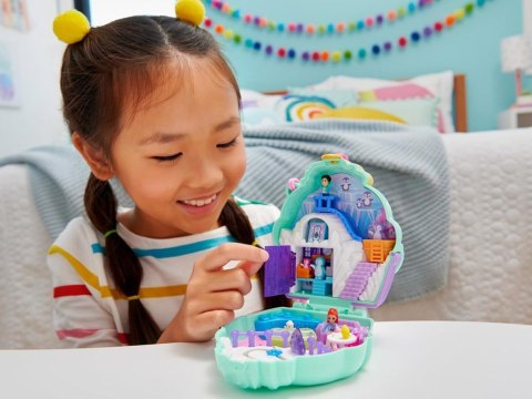 Zestaw Polly Pocket Śnieżny pingwinek zamykany domek figurki akces ZA6050