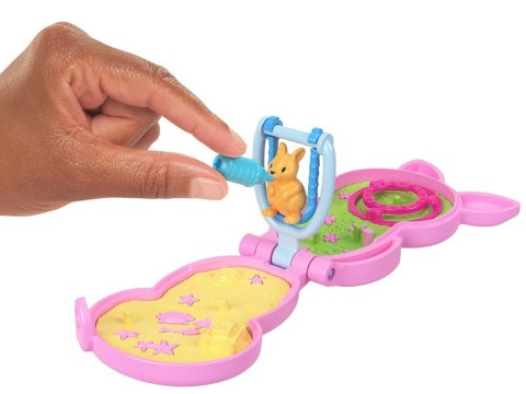 Zestaw Polly Pocket Torebka kangurek składany domek figurki ZA6048