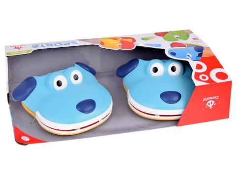 Zestaw sportowy - gra zręcznościowa Wyrzutnia PIES + 4 piłki ZA5604