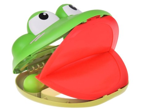 Zestaw sportowy - gra zręcznościowa Wyrzutnia ŻABA + 4 piłki ZA5604