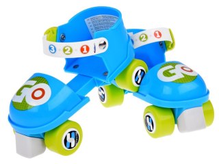 Zestaw wrotki + ochraniacze na łokcie i kolana dla dzieci R. 23-27cm SP0858