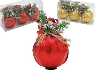 Bombka stroik 3szt MIX