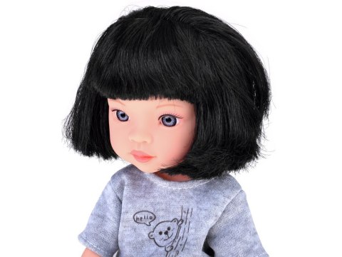 Lovely Girl Lalka z krótkimi czarnymi włosami w sportowym stroju 33cm ZA5849