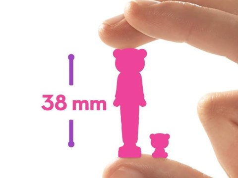 Mattel Mini Barbie Land Cutie Reveal Lalka niespodzianka w kostiumie ZA6040