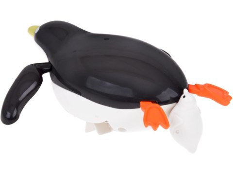Pingwin do kąpieli dla dzieci pływa rusza skrzydłami i łapkami ZA5602