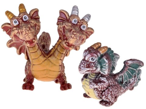 Zestaw Figurek Bajkowe Smoki 6 szt. Magiczne Stworzenia ZA5883